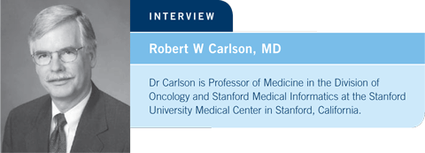 Robert W Carlson, MD